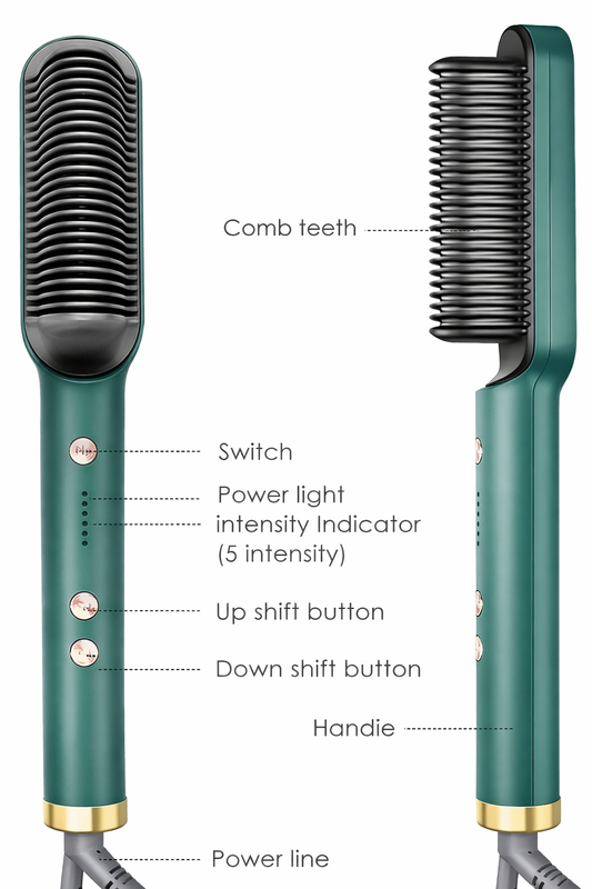 3 in 1 Straightener Brush